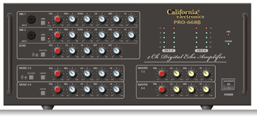 Ampli California Pro 668B